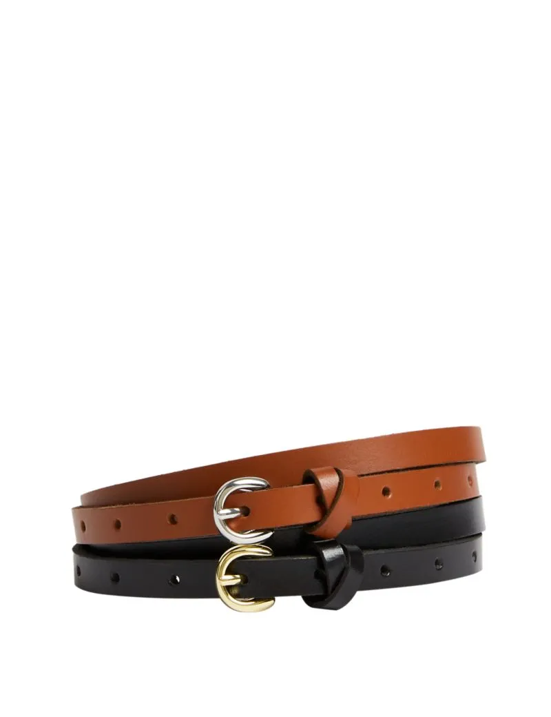 2pk Leather Hip Belt