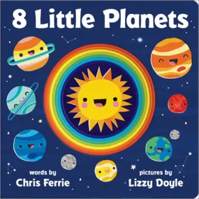 8 Little Planets Board Book