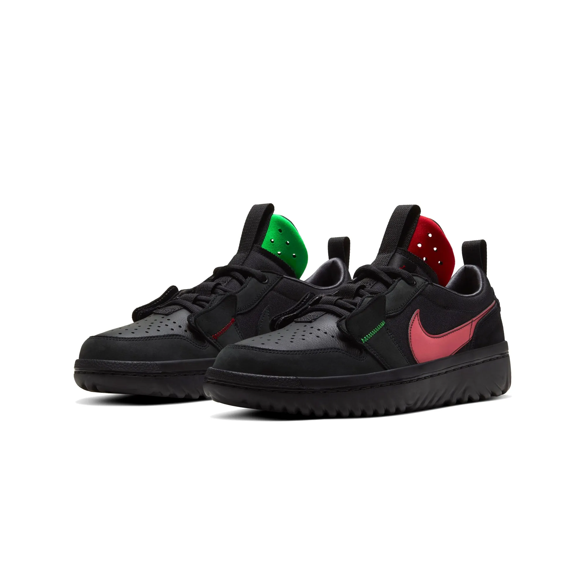 Air Jordan 1 Low React Fearless Ghetto Gastro Shoes