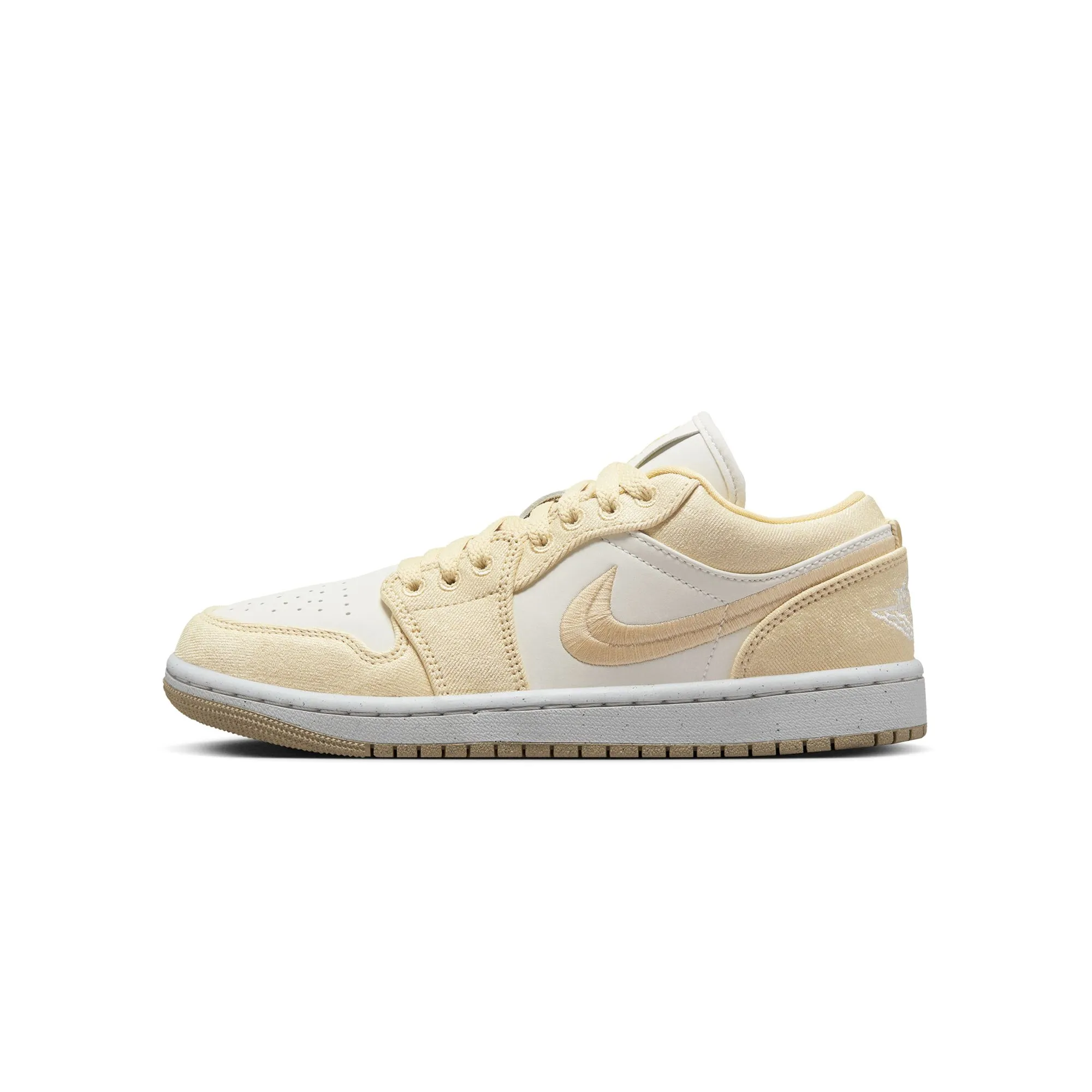 Air Jordan 1 Womens Low SE Shoes 'Team Gold'