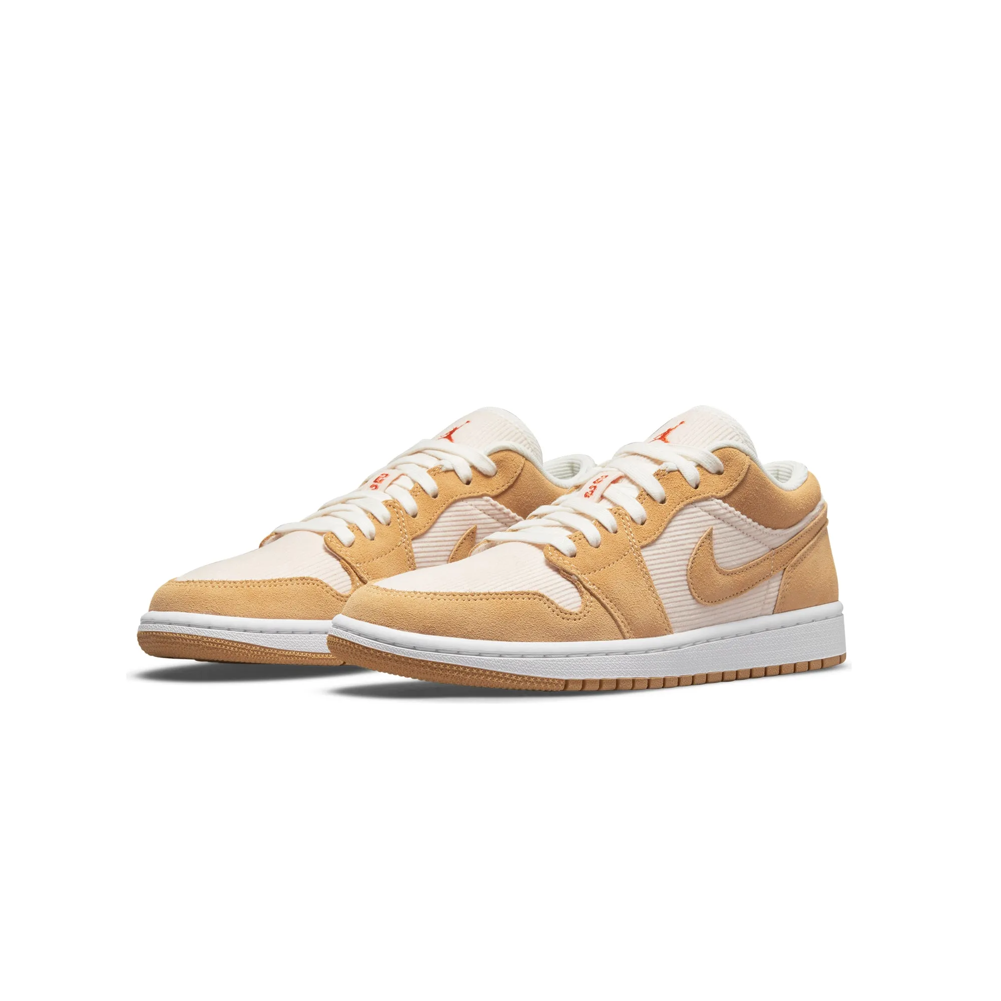 Air Jordan Womens 1 Low SE Shoes Twine/Orange