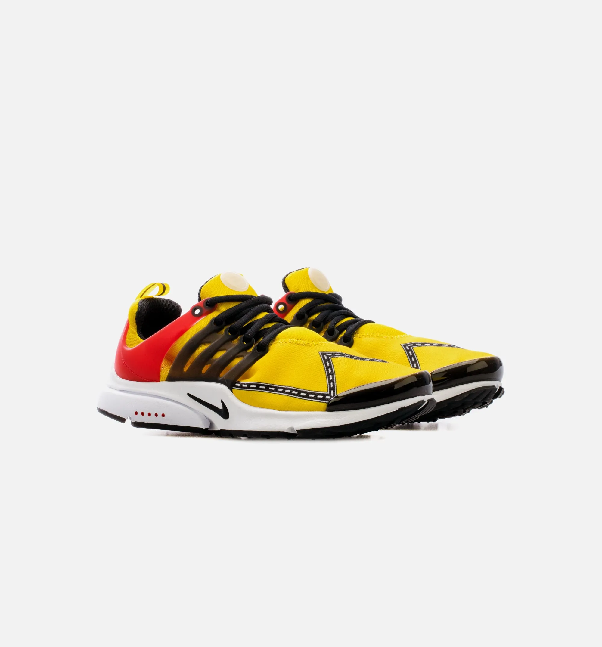 Air Presto Road Race Mens Running Shoe - Yellow/Black