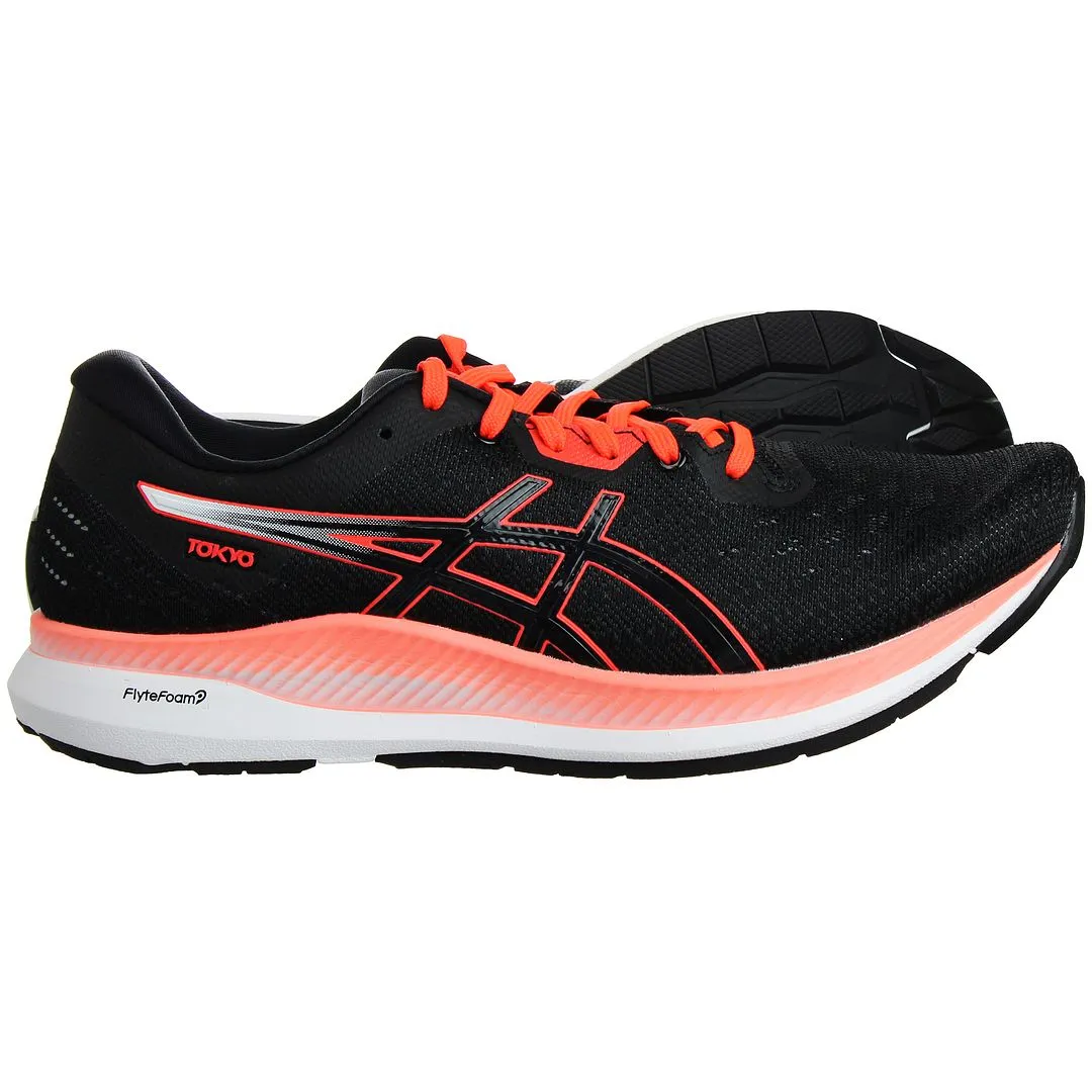 Asics EvoRide TOKYO Mens Black Running Trainers