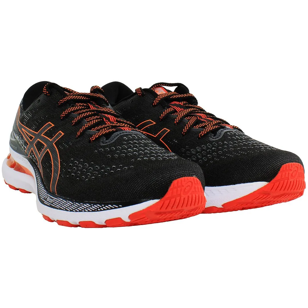 Asics Gel-Kayano 28 Mens Black Running Trainers