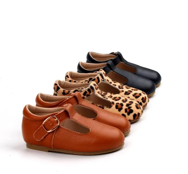 Baby Shoe - Little MeMe Mila Tbar Leopard