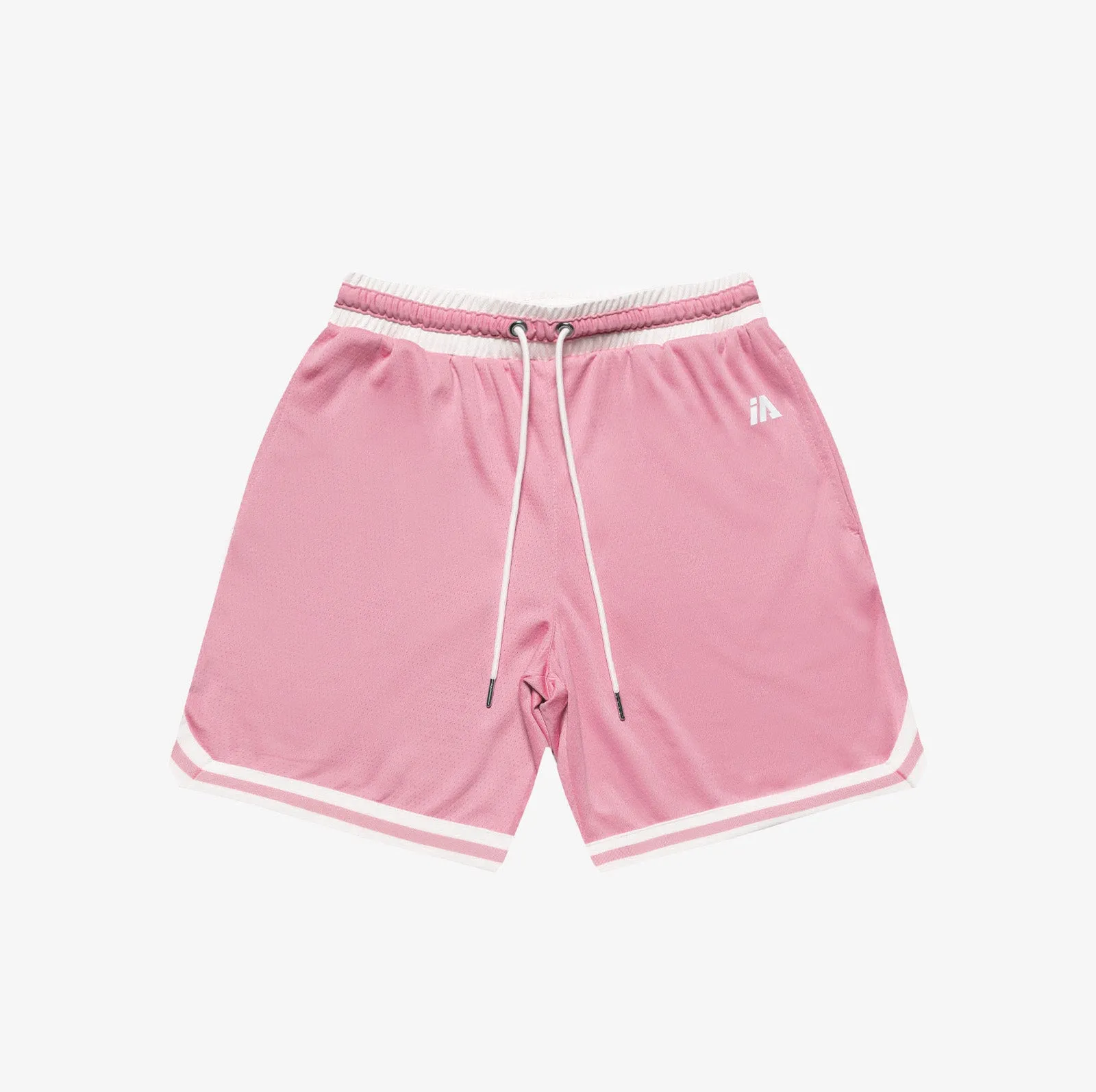 Basketball Pocket Shorts - Pale Pink