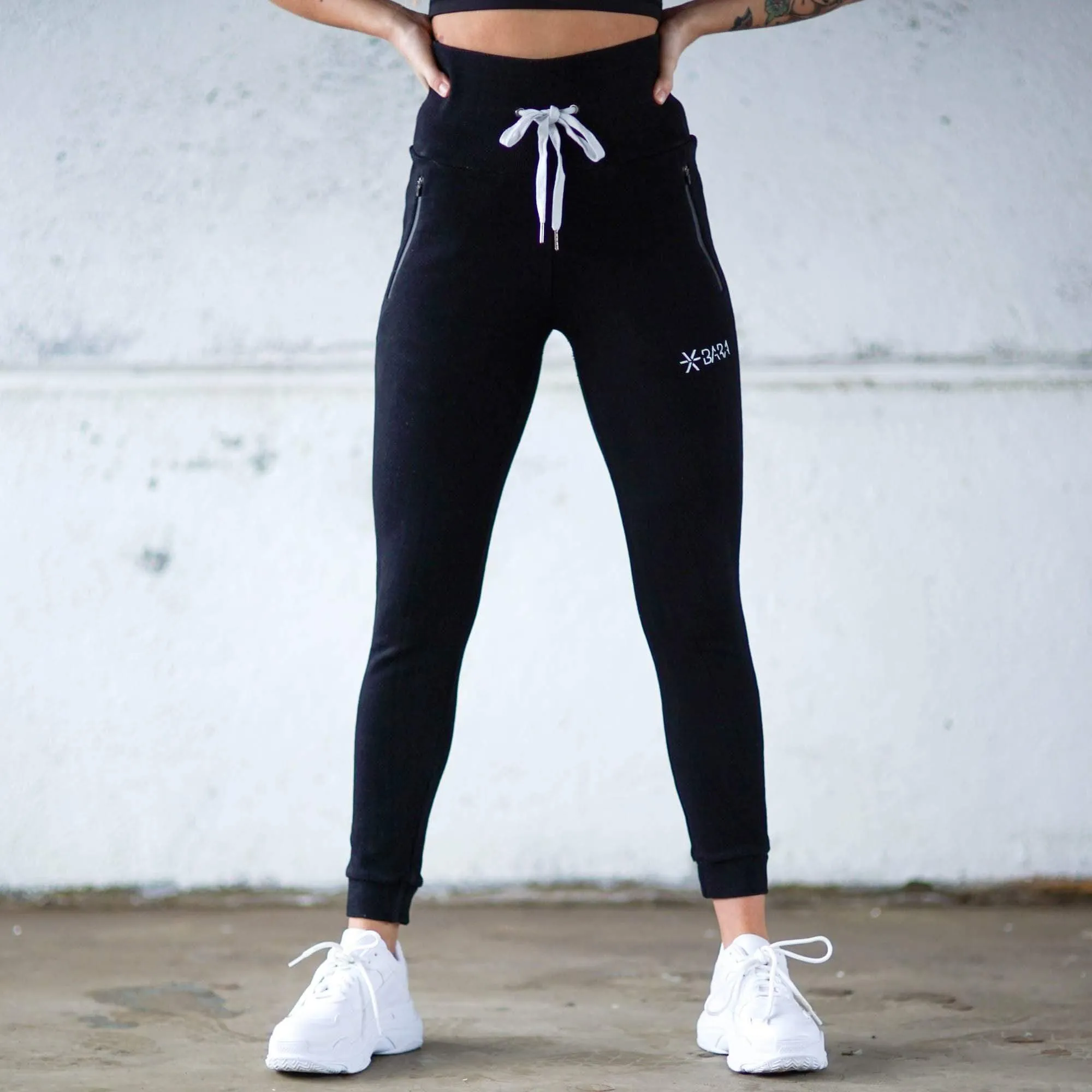 Black High Waisted Jogger