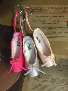 Bloch Pointe shoe keyring