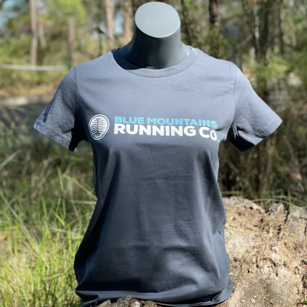 Blue Mountains Running Co Logo Tee Womens