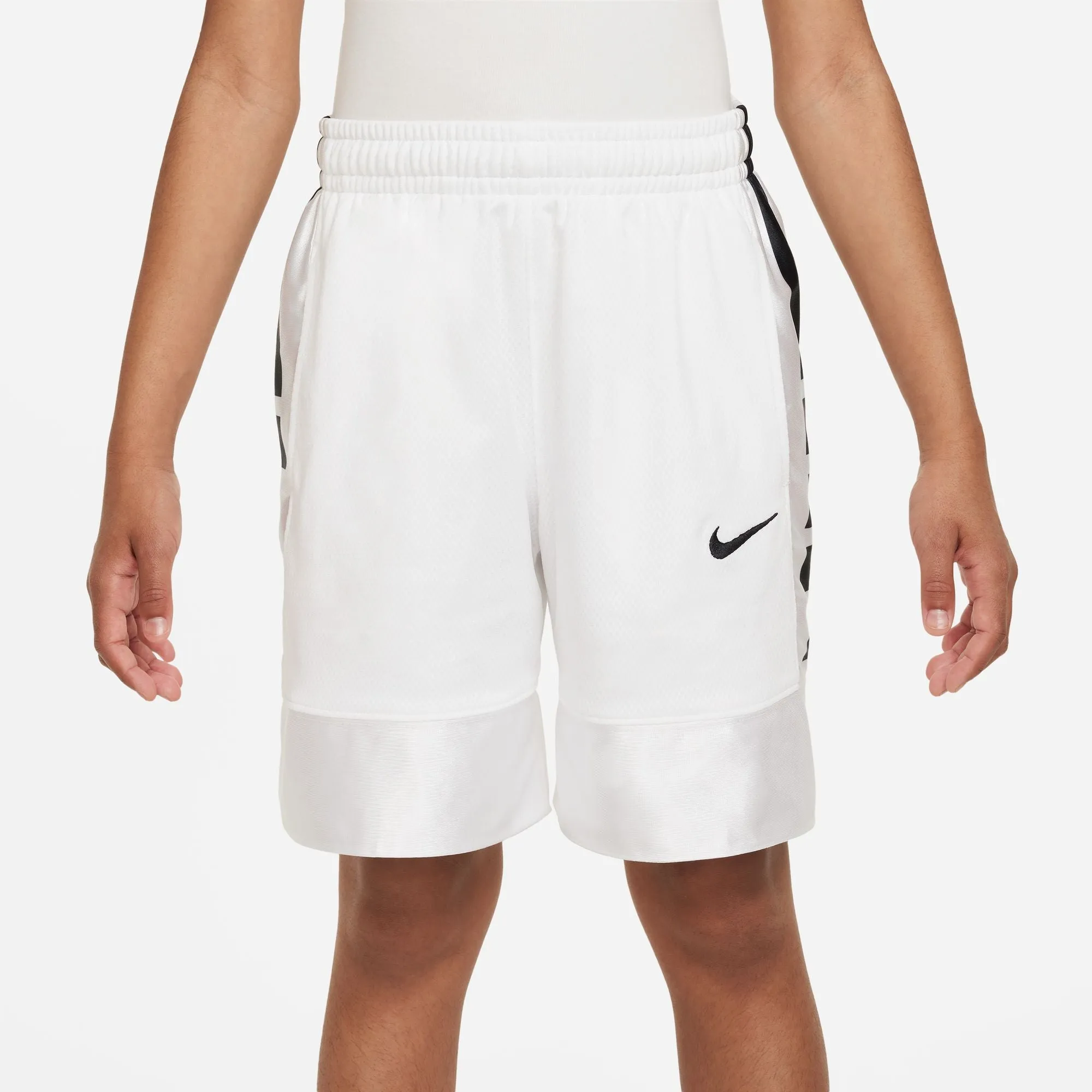 Boys' Nike Elite 23 Stripe Basketball Shorts