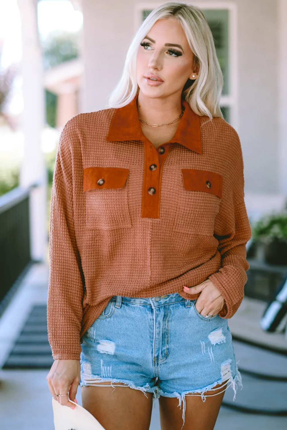 Casual Comfort Long Sleeve Top