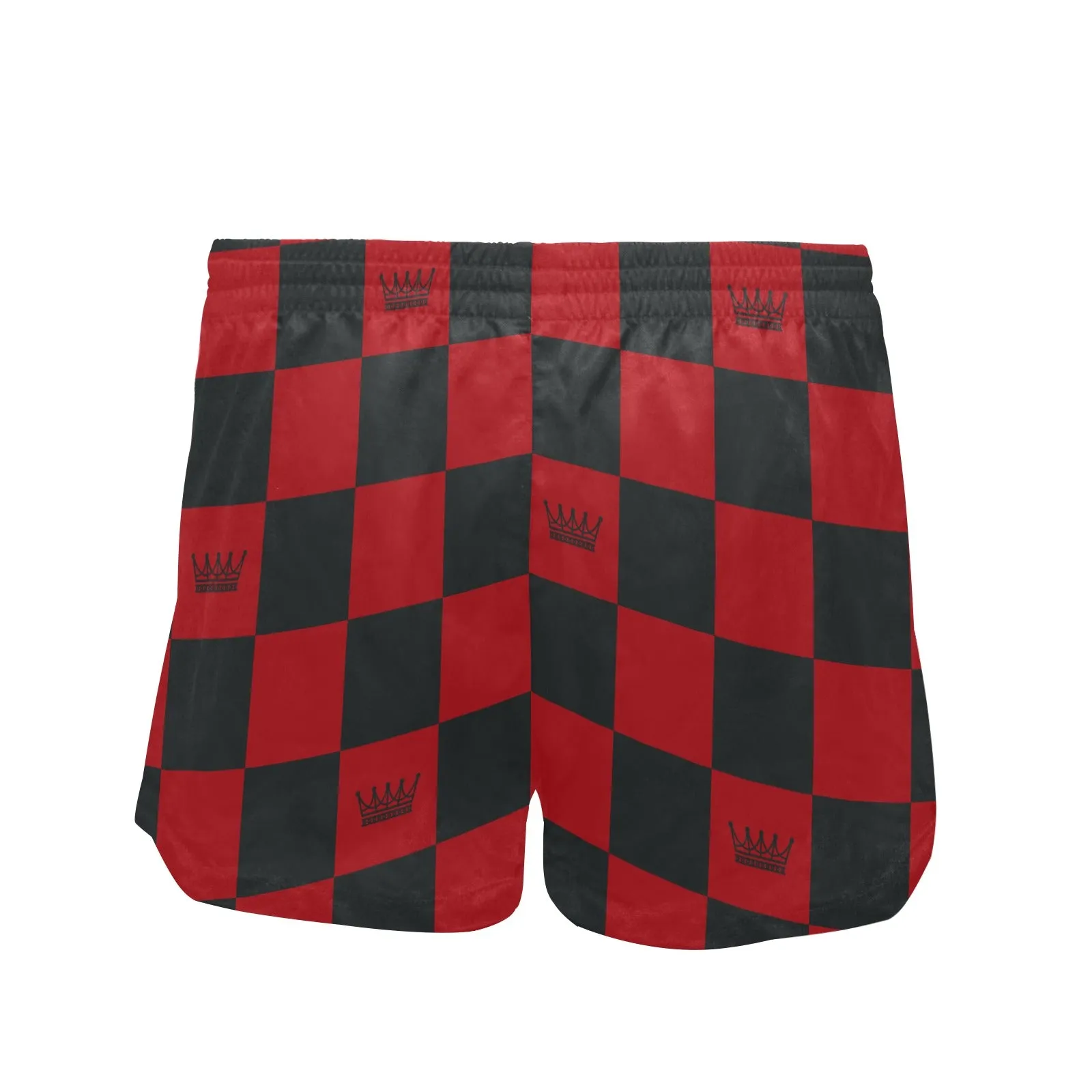 chess queen scarf 1 Women's Mid-Length Board Shorts (Model L55)