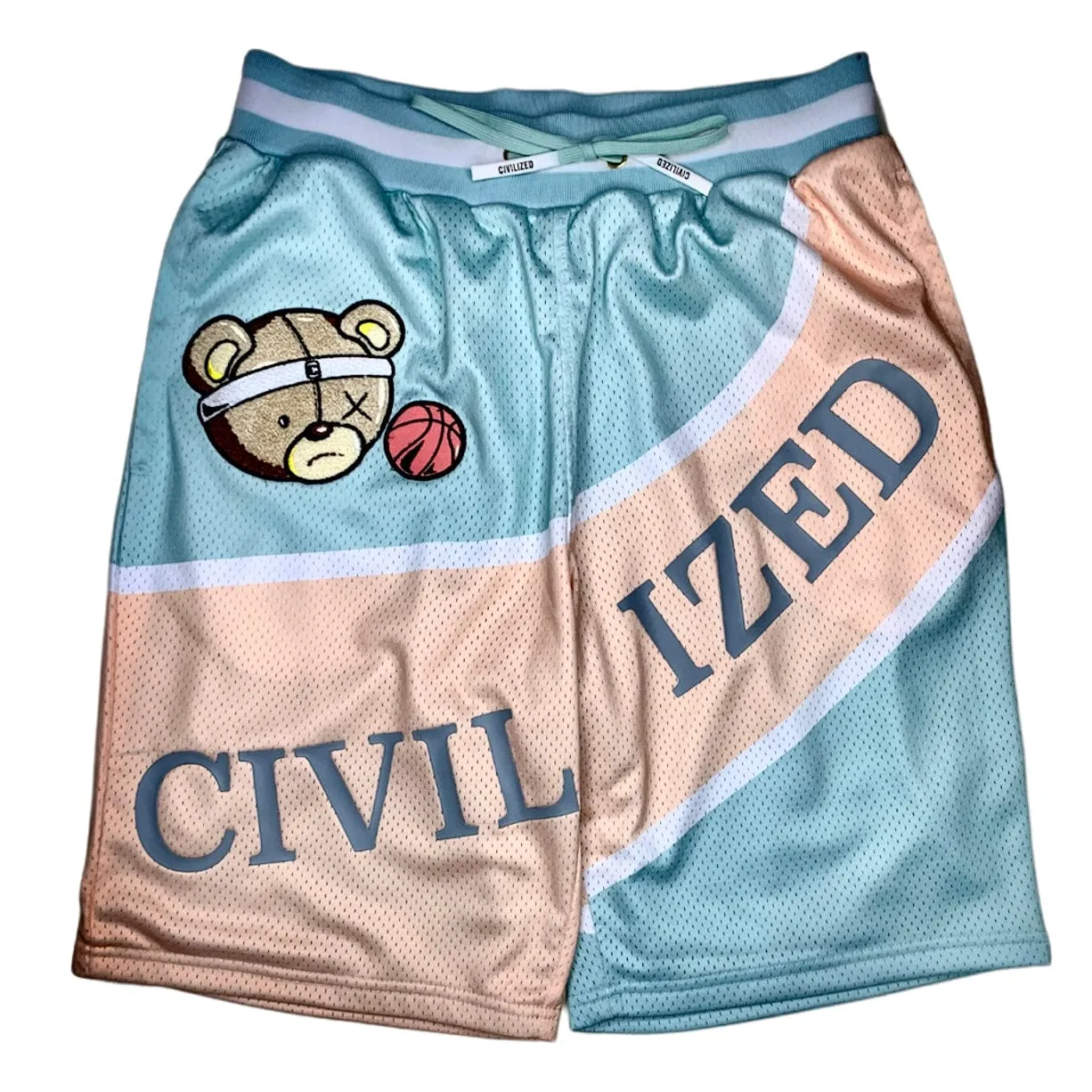 Civilized Basketball Jersey & Short Set (Light Blue) CV1512-1513