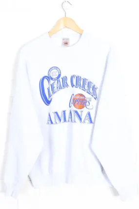 Clear Creek Amana Clippers 1995-1996 Basketball Sweatshirt (L)