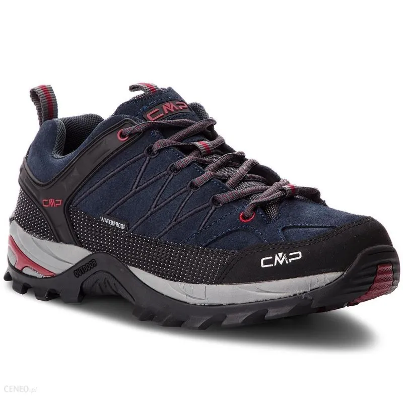 CMP Mens Rigel Low Shoes - Navy Blue