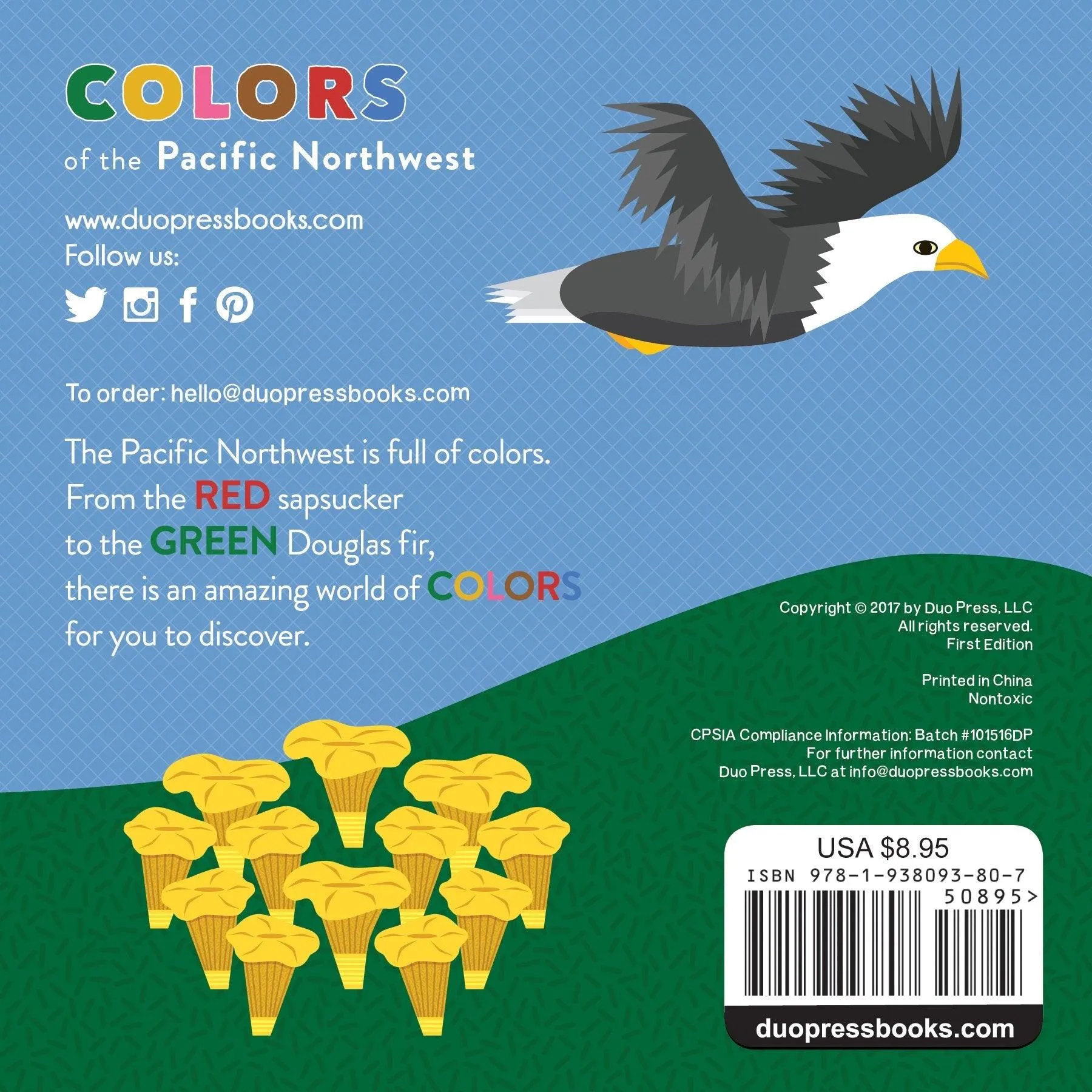 Colors of the Pacific Northwest Board Book