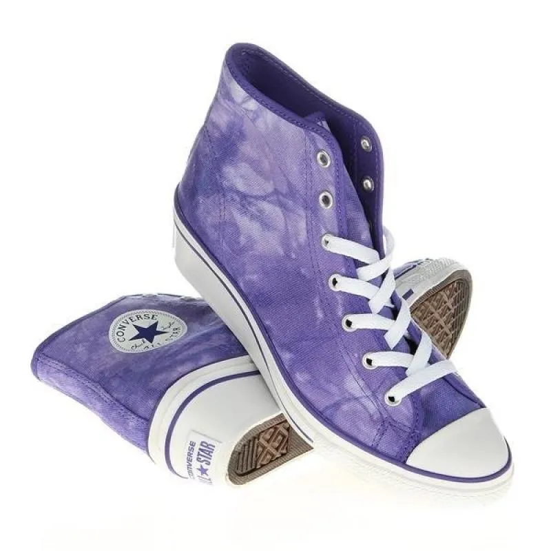 Converse Womens Chuck Taylor Side Shoes - Purple