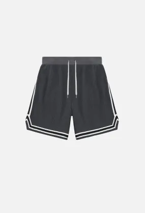 Corduroy Basketball Shorts / Charcoal