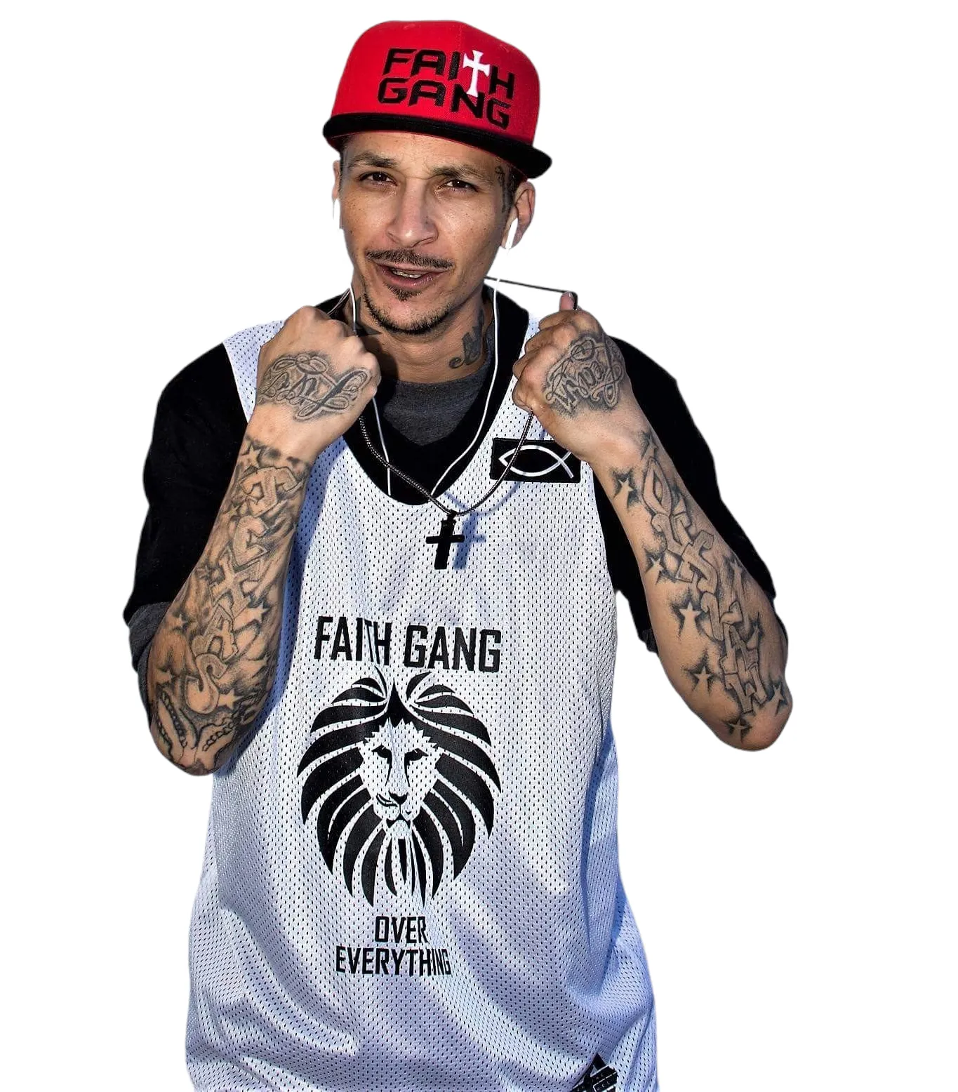 Faith Gang Reversible Basketball Jersey (Unisex)