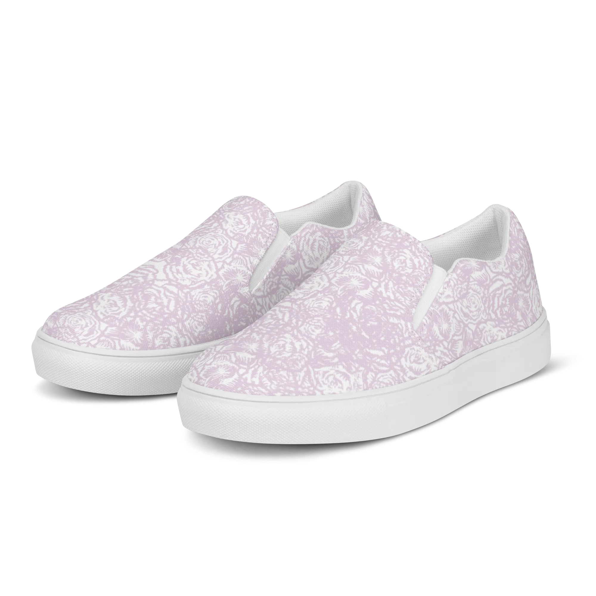 God’s Louloudia Violet Women’s slip-on canvas shoes