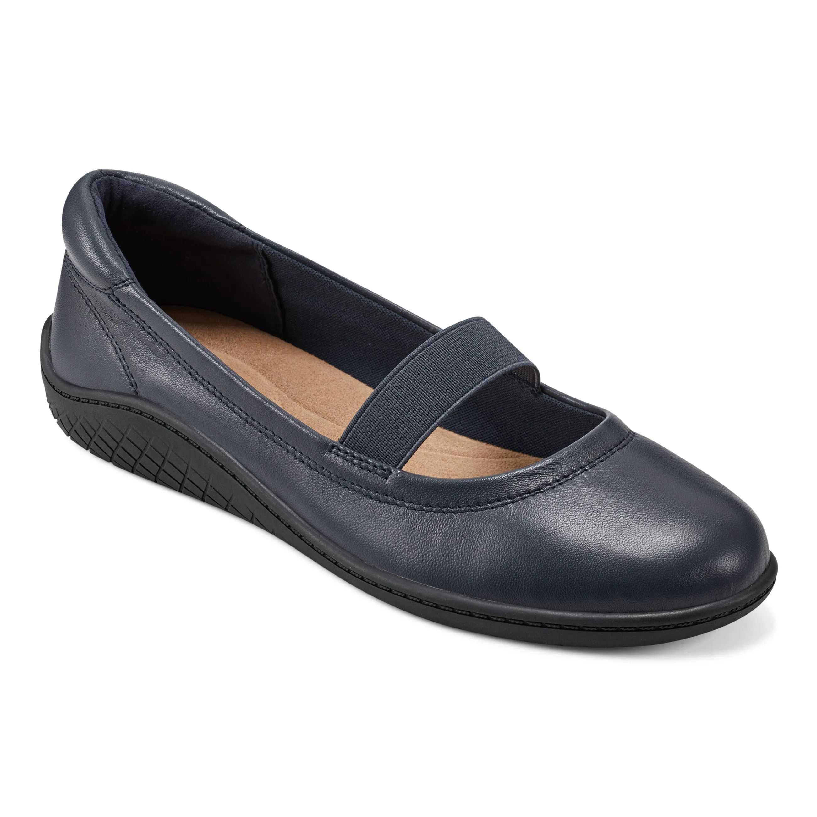 Golden Mary Jane Casual Ballet Flats