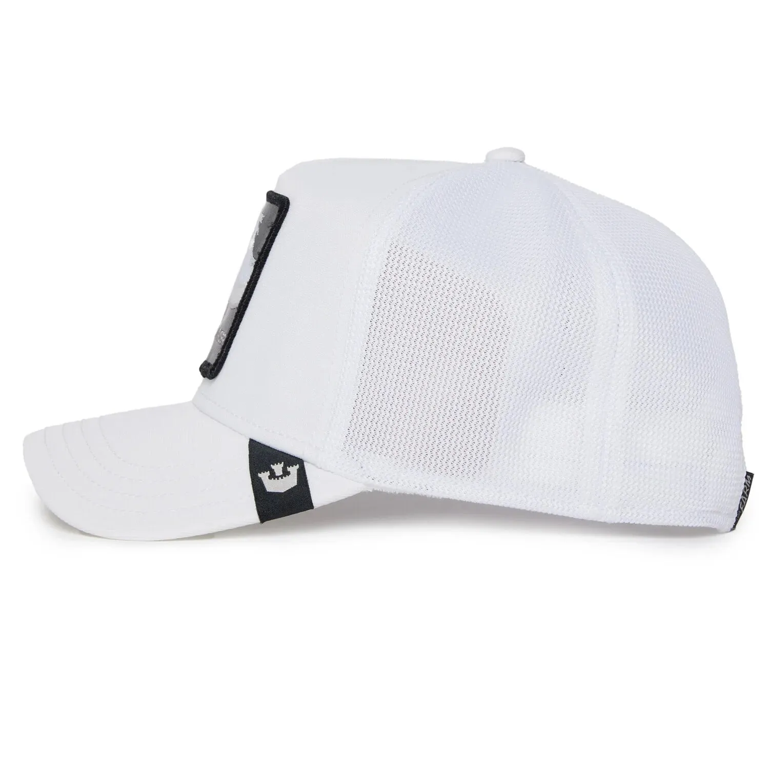 Goorin Bros Platinum High (High Rider) Trucker Hat (White)