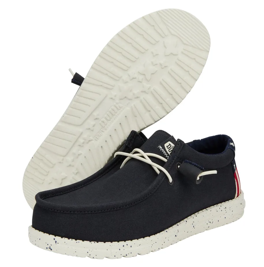 Hey Dude Toddler Navy Americana shoe