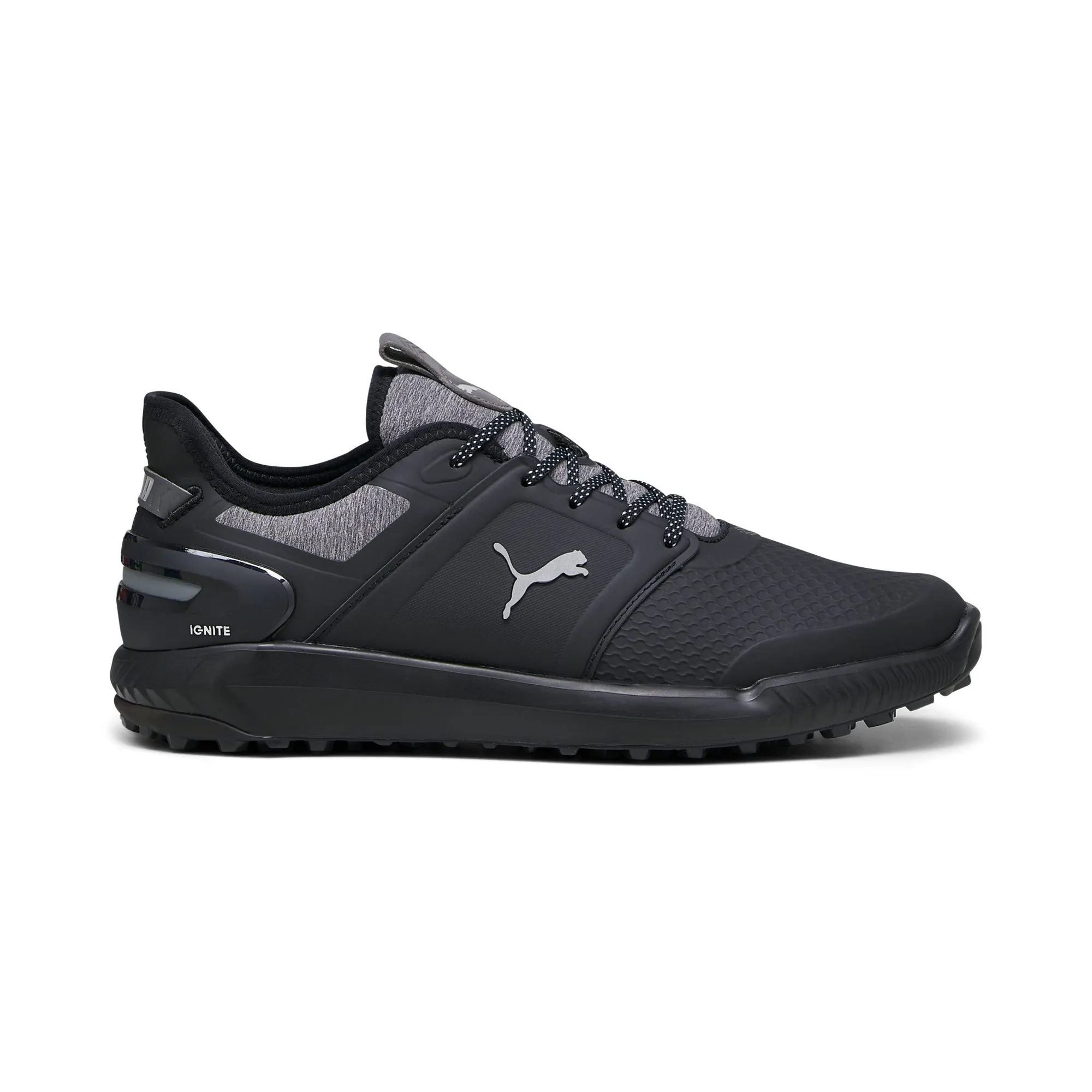 IGNITE ELEVATE Spikeless Golf Shoes | Puma Black / Quiet Shade