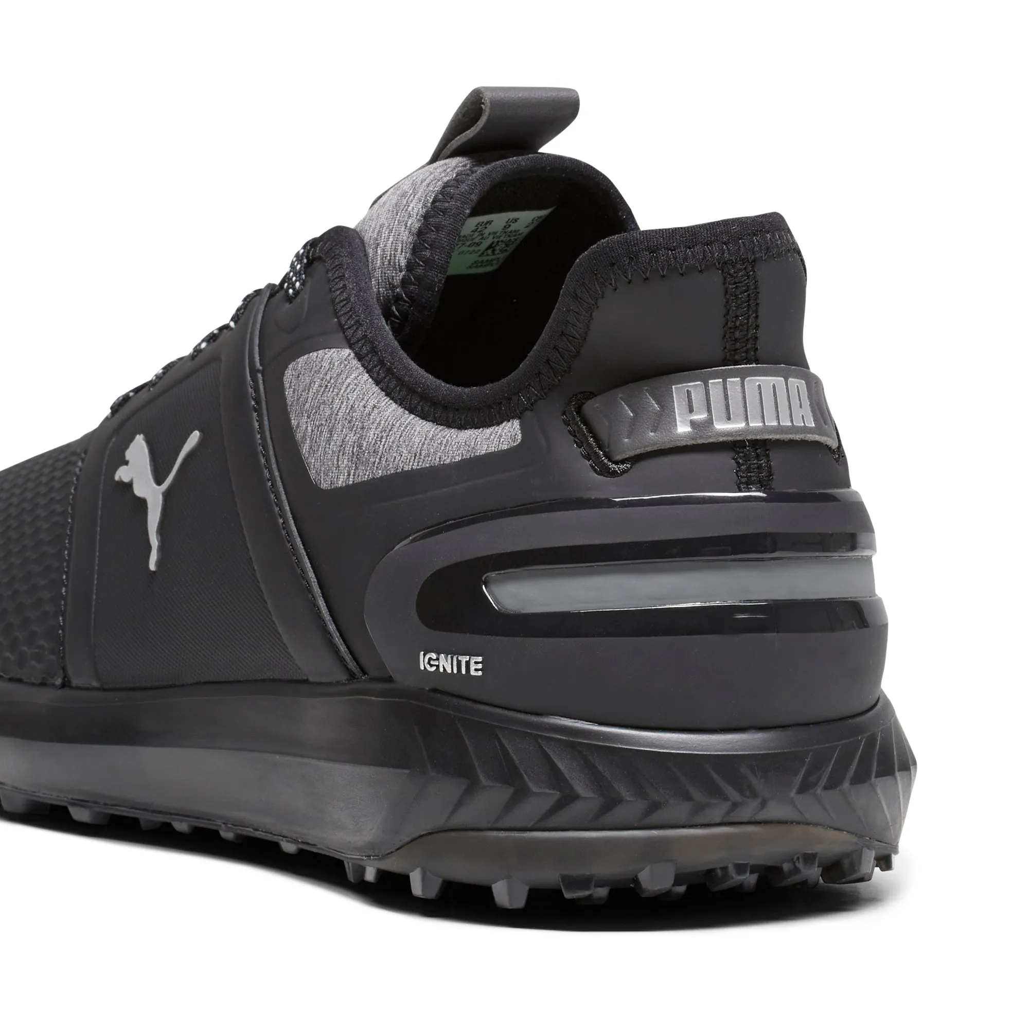 IGNITE ELEVATE Spikeless Golf Shoes | Puma Black / Quiet Shade