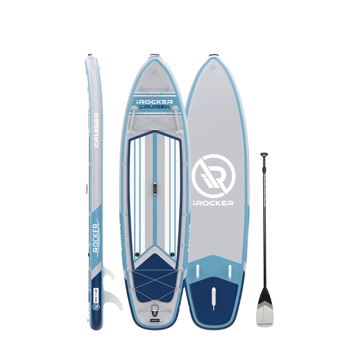 iROCKER CRUISER 10'6 Inflatable Paddle Board