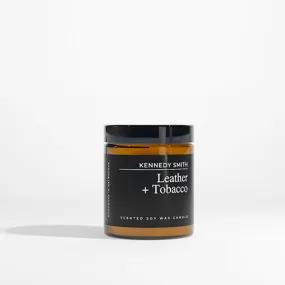 Leather   Tobacco Candle 145g