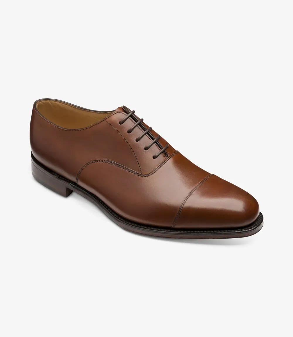 LOAKE Aldwych calf oxford shoe - Mahogany