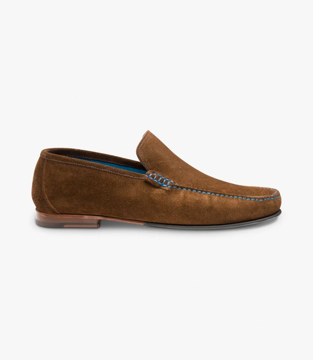 LOAKE Nicholson Moccasin shoe - Polo Suede