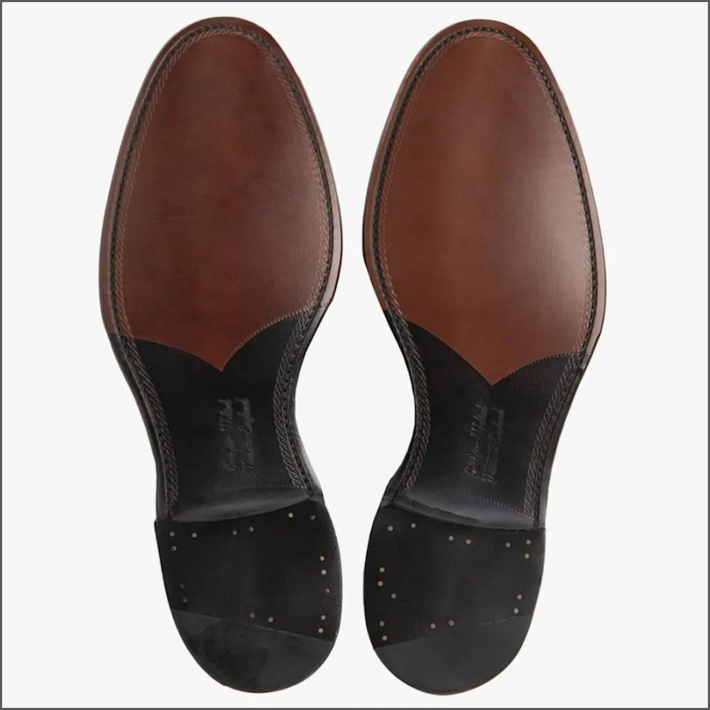 Loake Petergate Carbon Black Shoe*