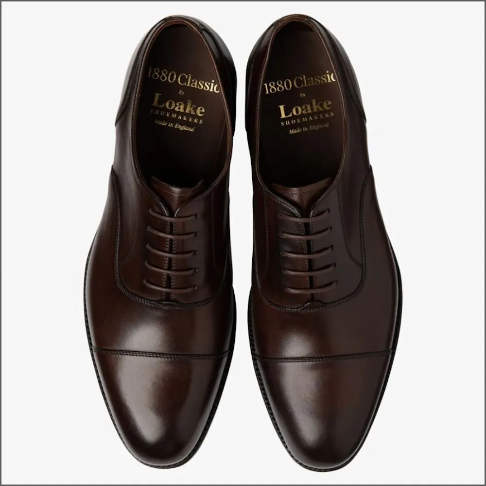 Loake Stonegate Scorched Walnut Shoe*