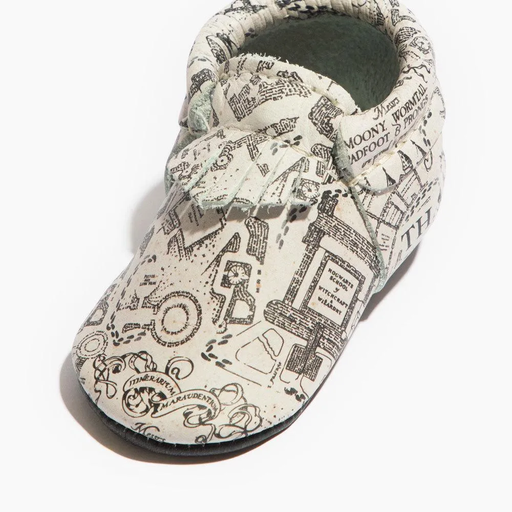 Marauder's Map City Baby Shoe