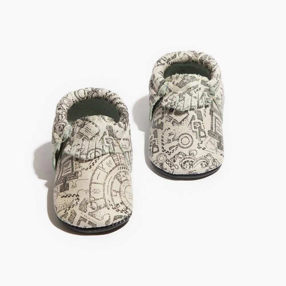 Marauder's Map City Baby Shoe