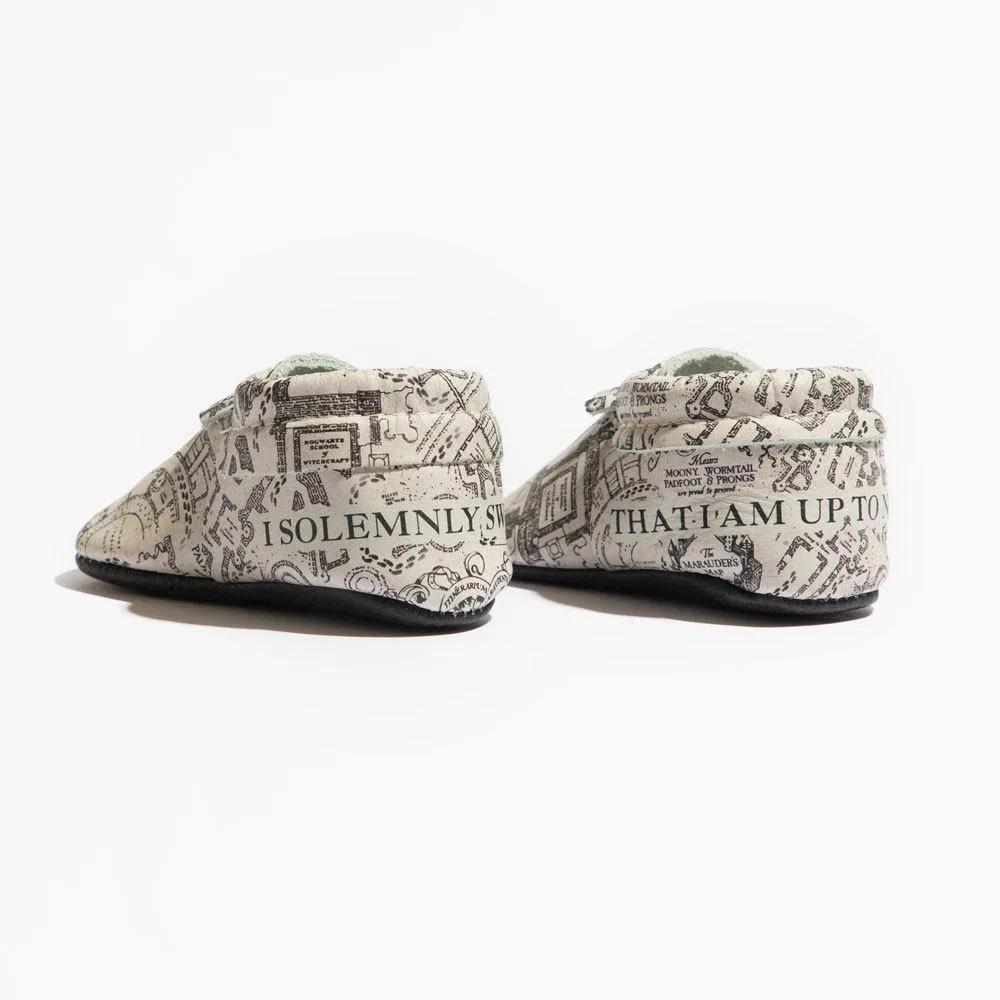 Marauder's Map City Baby Shoe