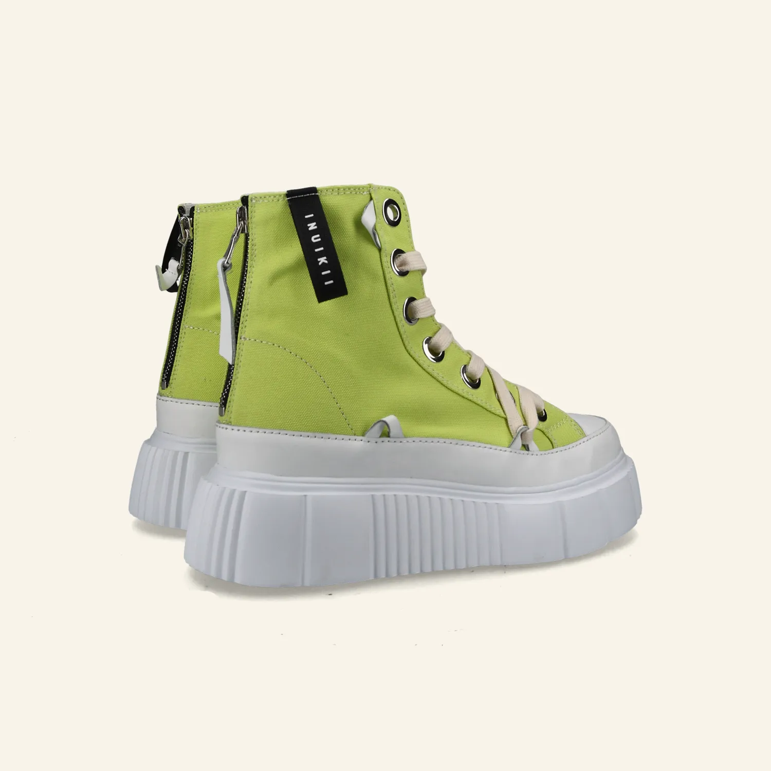 MATILDA CANVAS HIGH | Lime