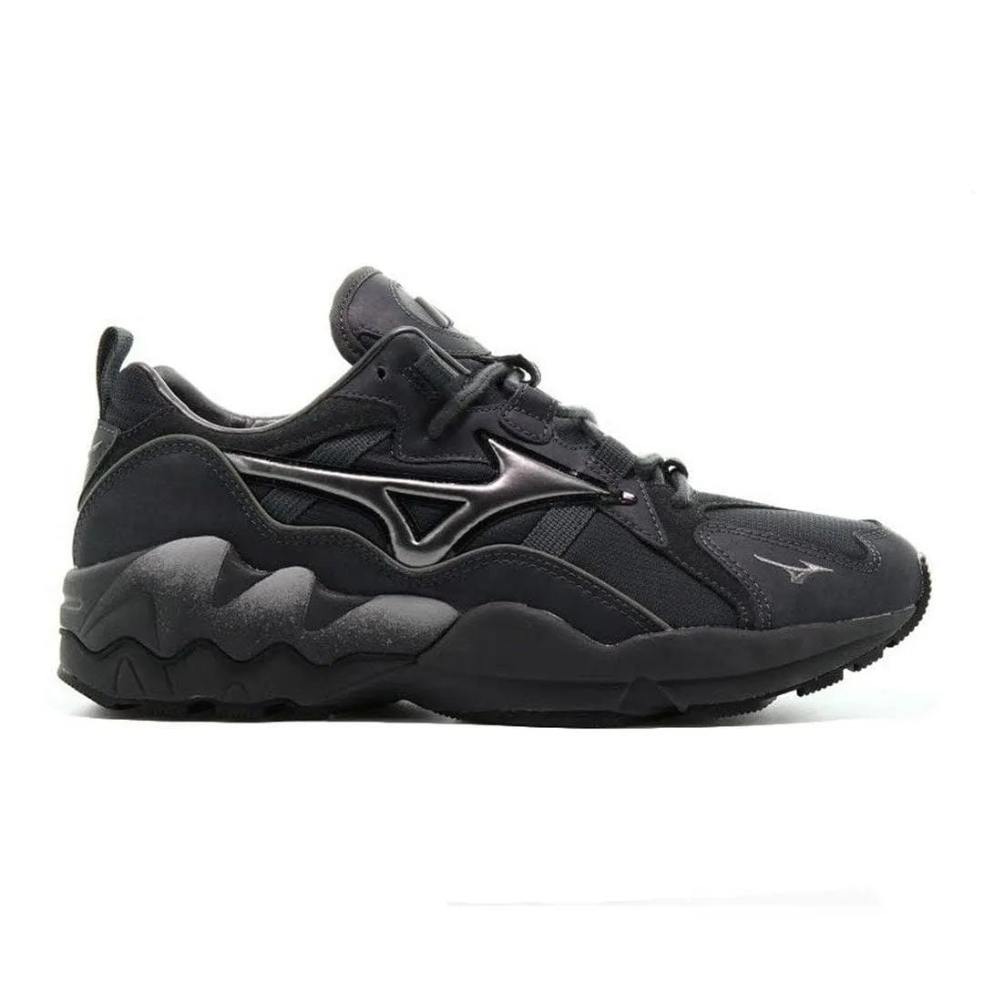 Mizuno Wave Rider Tech Black Mens Running Trainers