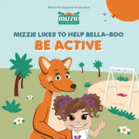 Mizzie The Kangaroo - Interactive Baby Board Book BE ACTIVE