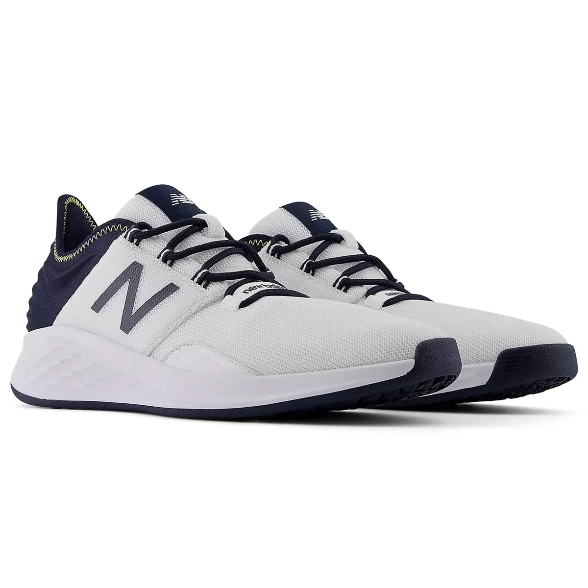 New Balance Fresh Foam ROAV Golf Shoes - White/Navy