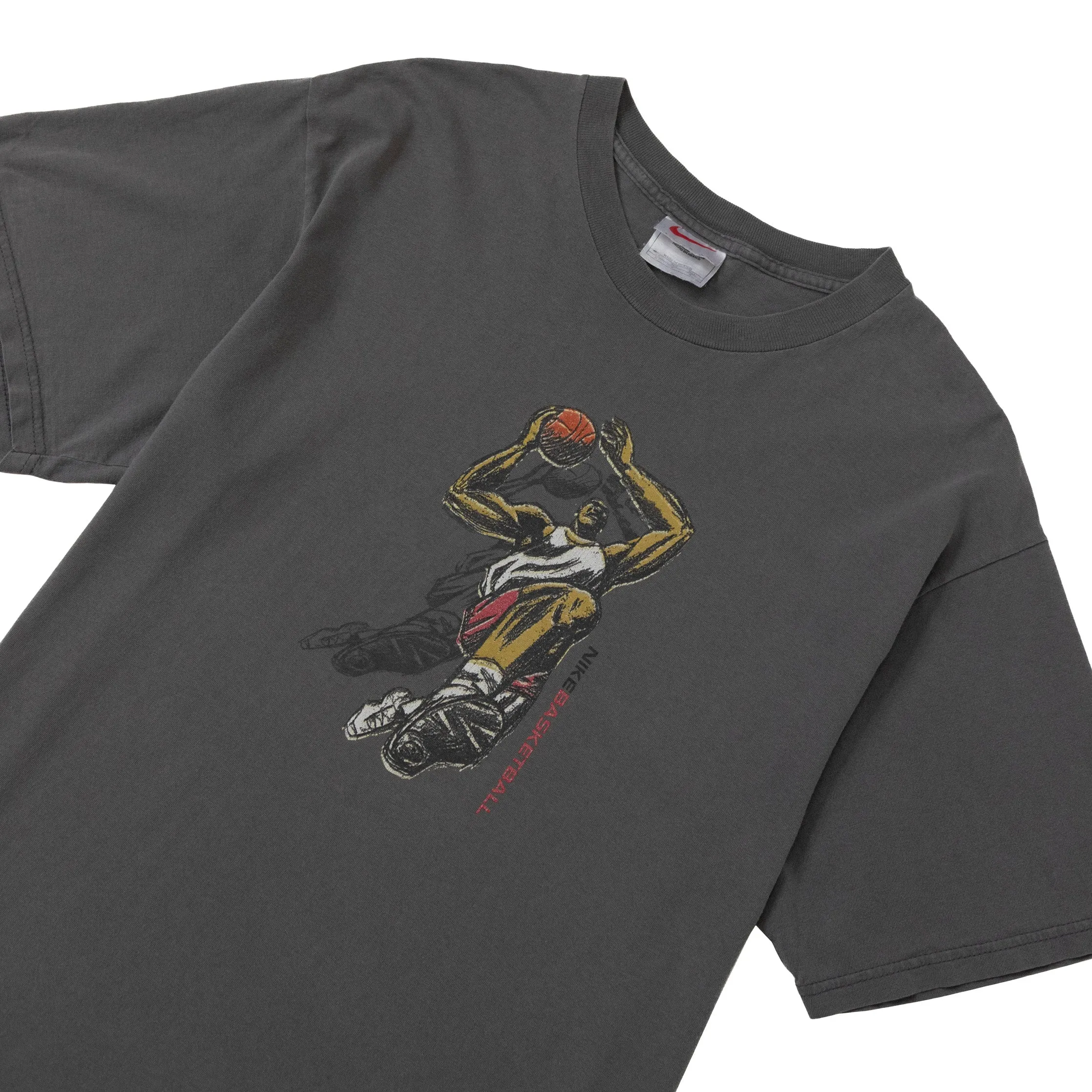 Nike Grey Basketball Graphic Tee