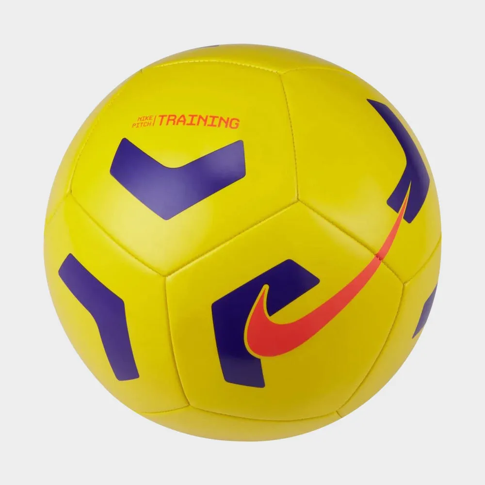 Nike Unisex Pitch Training Soccer Ball Yellow/Multi _ 181803 _ Yellow