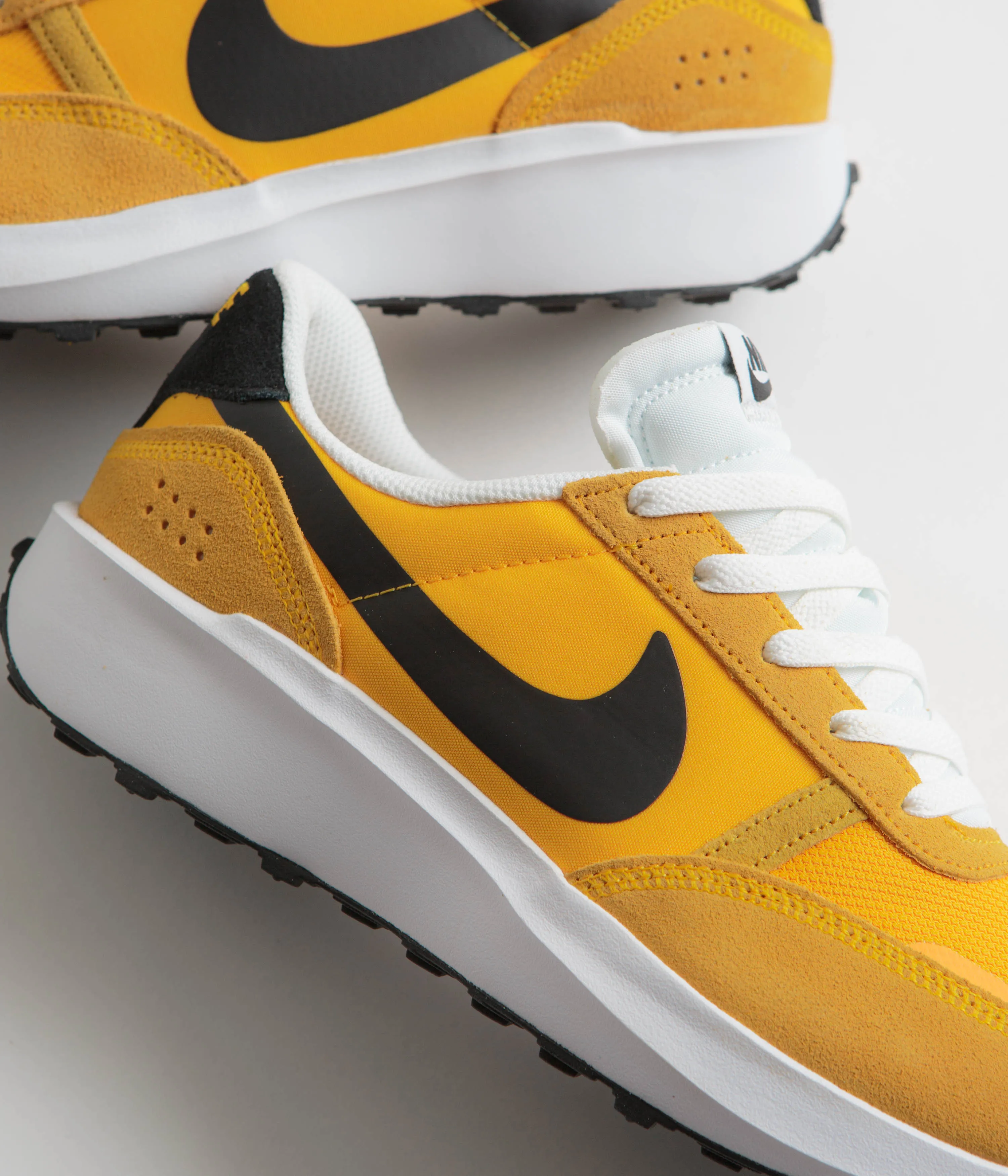 Nike Waffle Nav Shoes - University Gold / Black - White - Gold Leaf