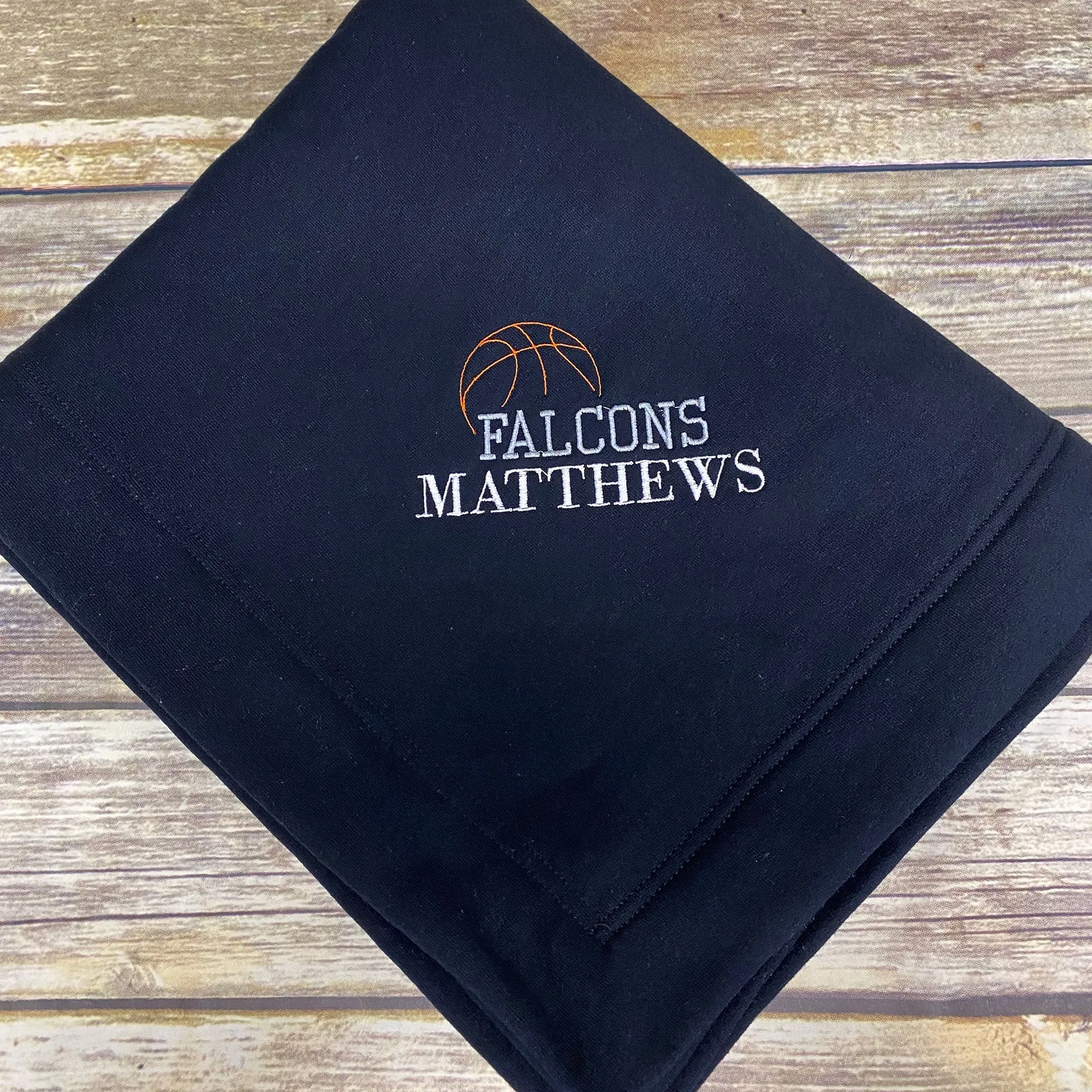 Personalized Basketball Team Stadium Blanket