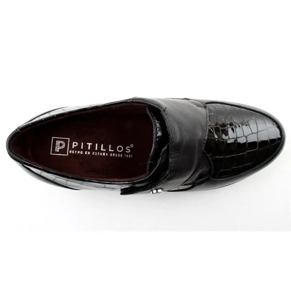 Pitillos Black Walking Shoe