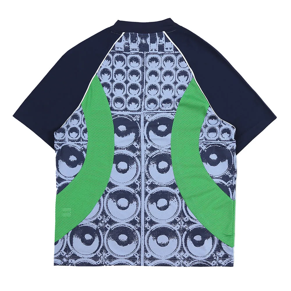 Pleasures Wall of Sound SS Soccer Jersey - Green