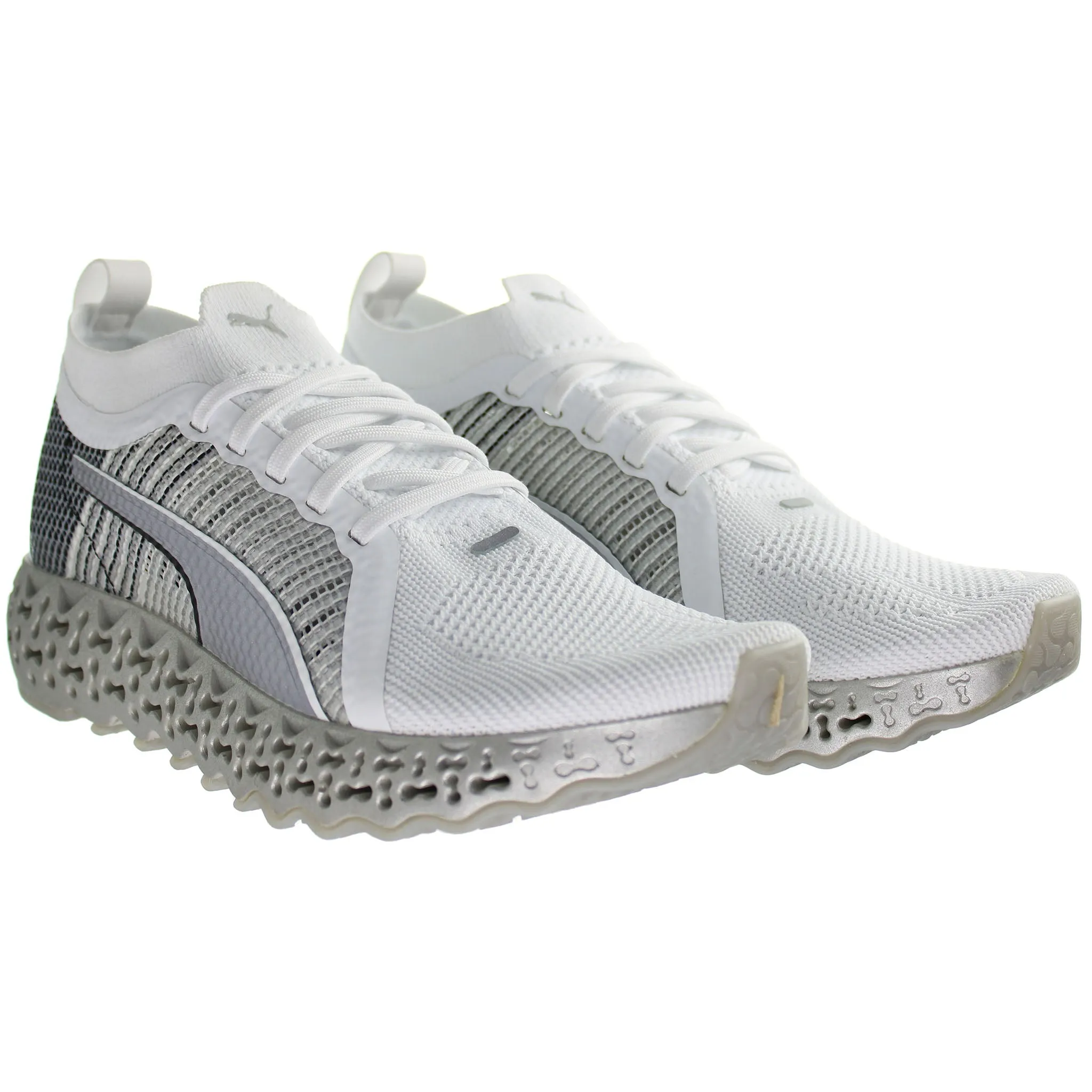 PUMA Calibrate White Mens Running Trainers