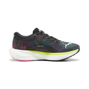 Puma Deviate Nitro 2 Women's  Running Shoes SS24 Puma Black-Lime Pow-Poison Pink